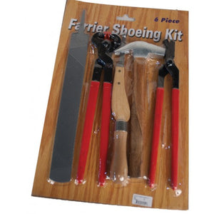 6 Piece Farrier Shoeing Kit