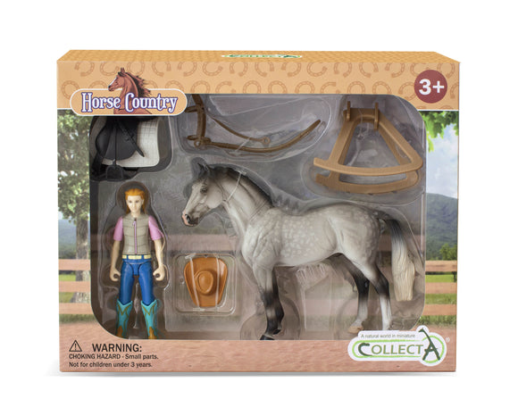 Horse Country™ Lady Hobby Rider Set by CollectA®
