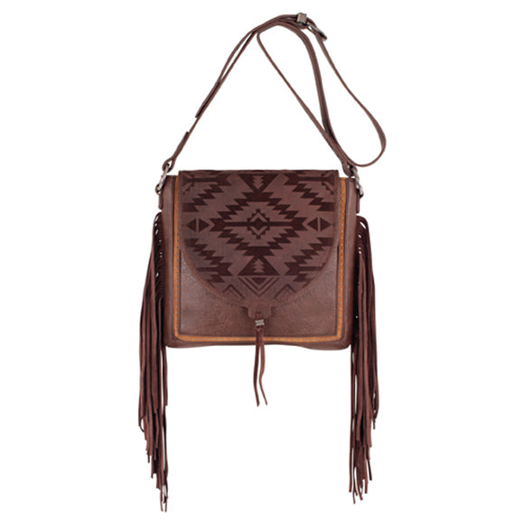 Southwest Chocolate Crossbody Purse by Catchfly®