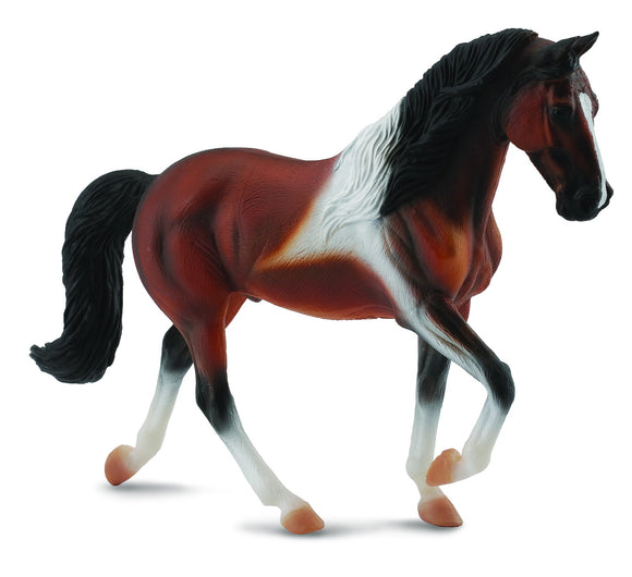 Bay Pinto Tennessee Walker Stallion Figurine by CollectA®