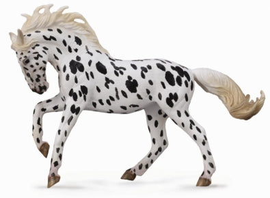 Black Leopard Knabstrupper Mare Figurine by CollectA®