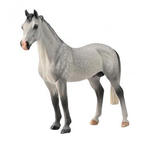 Hanoverian Stallion Dapple Grey Figurine by CollectA®