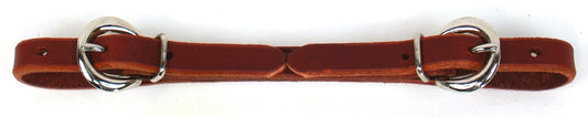 2-Buckle Burgundy Curb Strap by Professional's Choice®