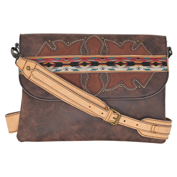 Southwest Yoke Crossbody Bag by Tony Lama®