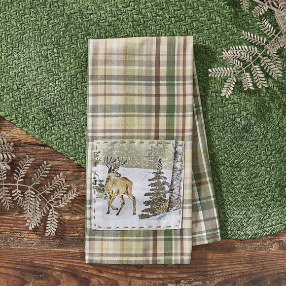 'Winter Morning' Plaid Dish Towel by Park Designs®