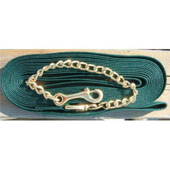 Nylon 30' Lunge Line With Chain