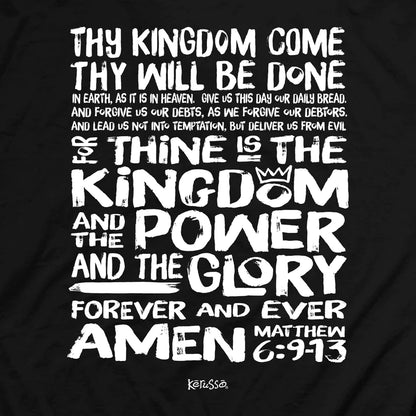 'Lord's Prayer' Men's T-Shirt by Kerusso®