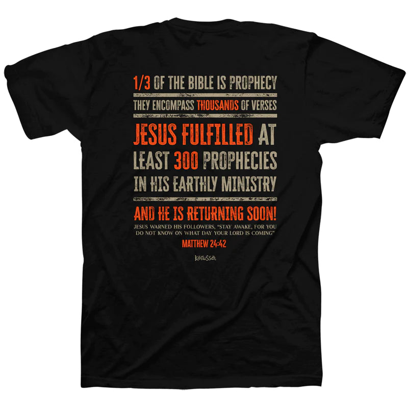 'Prophecy is Proof' Men's T-Shirt by Kerusso®