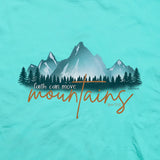 'Faith Can Move Mountains' Women's T-Shirt by Kerusso®