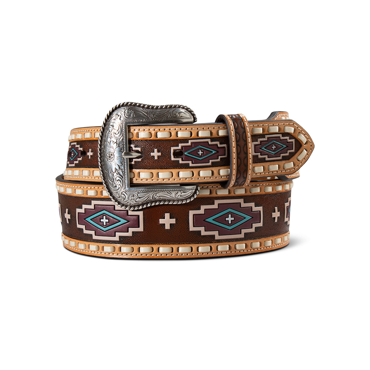 Purple Southwest Men's Belt by Ariat®