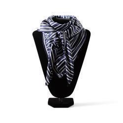 Navy and White Striped Wild Rag by Ariat®