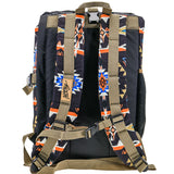 Orange & Black Aztec 'Topper II' Backpack by Hooey®