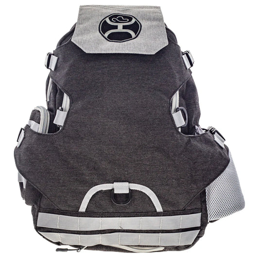 Hooey backpack with Grey straps on a white background