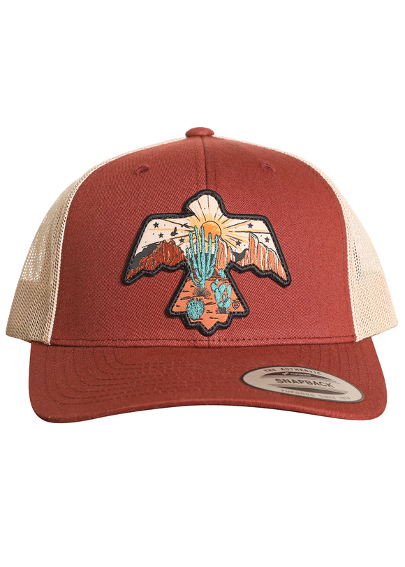 Cinnamon Firebird Patch Cap by Rock & Roll Denim®