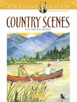 'Country Scenes' Coloring Book