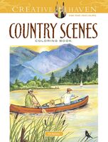'Country Scenes' Coloring Book