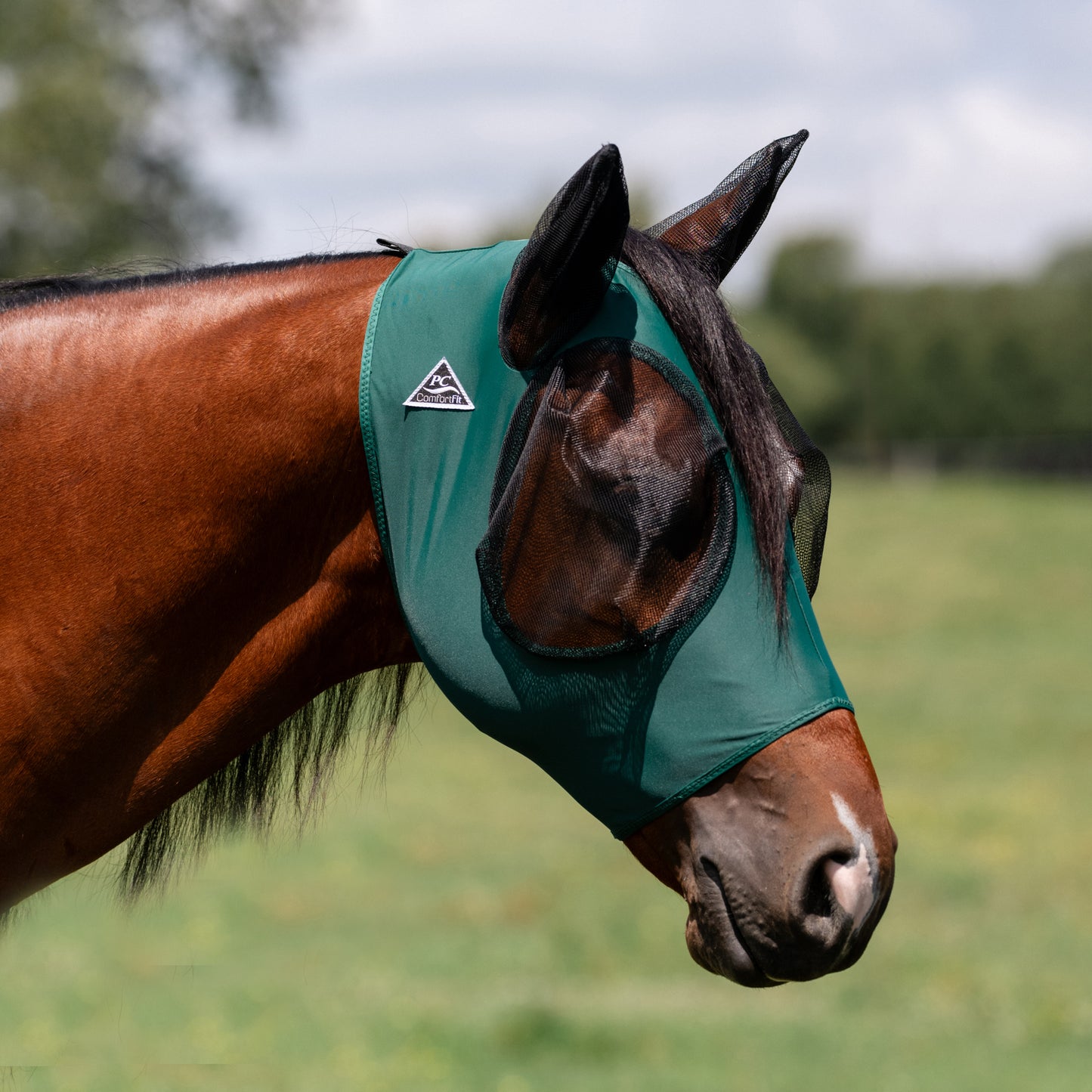 Comfort Fit Lycra Fly Mask by Professional's Choice