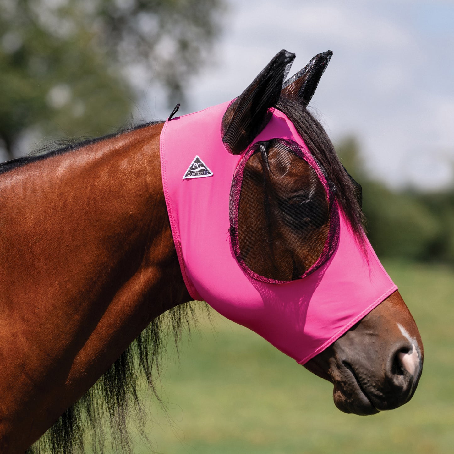 Comfort Fit Lycra Fly Mask by Professional's Choice