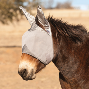Long Nose With Mule Ears Crusader Fly Mask by Cashel®