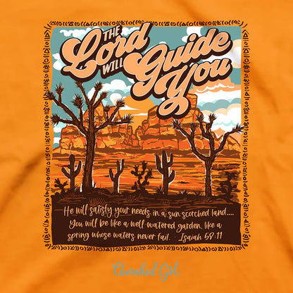 'The Lord Will Guide You' Women's T-Shirt by Cherished Girl®
