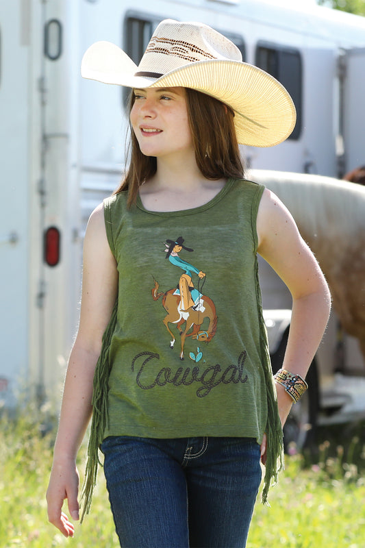 'Cowgal' Girl's Tank Top by Cruel Girl®