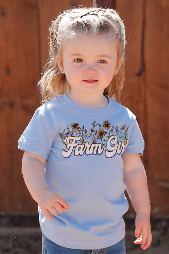 'Farm Girl' Toddler T-Shirt by Cruel Girl®