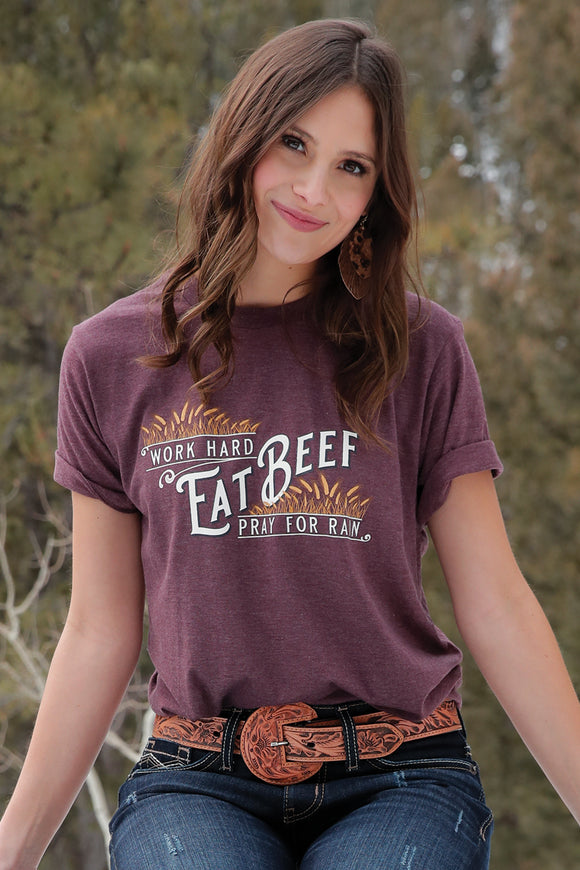 'Eat Beef' Women's T-Shirt by Cruel Denim®