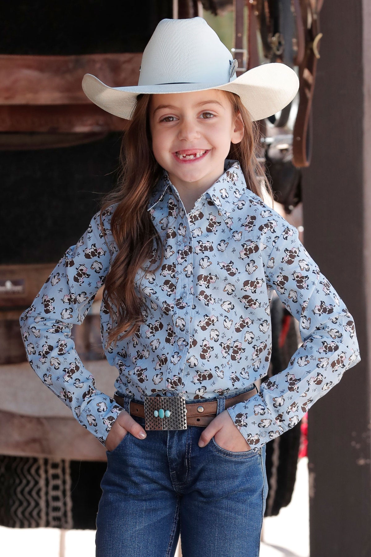 'Cows & Chickens' Girl's Shirt by Cruel Girl®