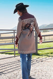 Knee Length Old West Bronco Women's Sweater by Cruel Denim®