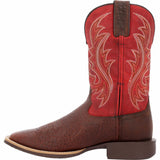 Shyloh™ Red & Brown Square Toe Men's Boot by Durango®
