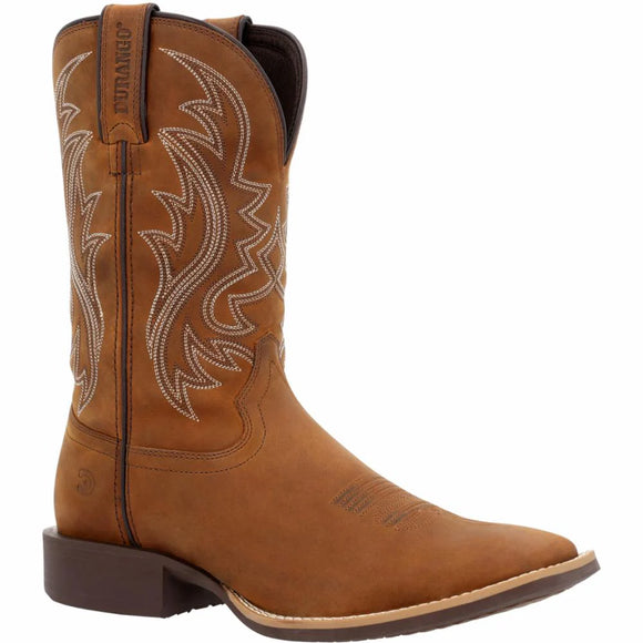 Shyloh™ Saddle Brown Square Toe Men's Boot by Durango®