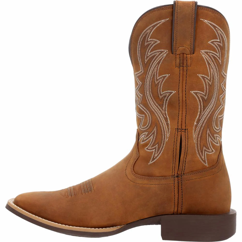 Shyloh™ Saddle Brown Square Toe Men's Boot by Durango®