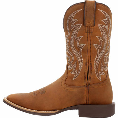 Shyloh™ Saddle Brown Square Toe Men's Boot by Durango®