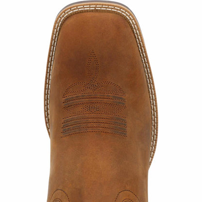 Shyloh™ Saddle Brown Square Toe Men's Boot by Durango®