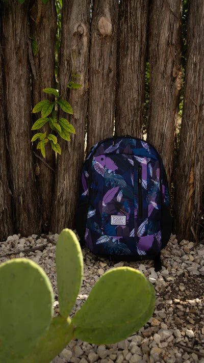 Purple Feather 'Rockstar' Back Pack by Hooey®