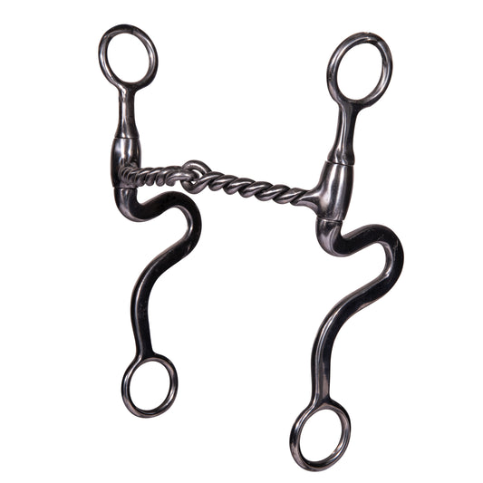 Professional's Choice Metal horse bridle bit on a white background