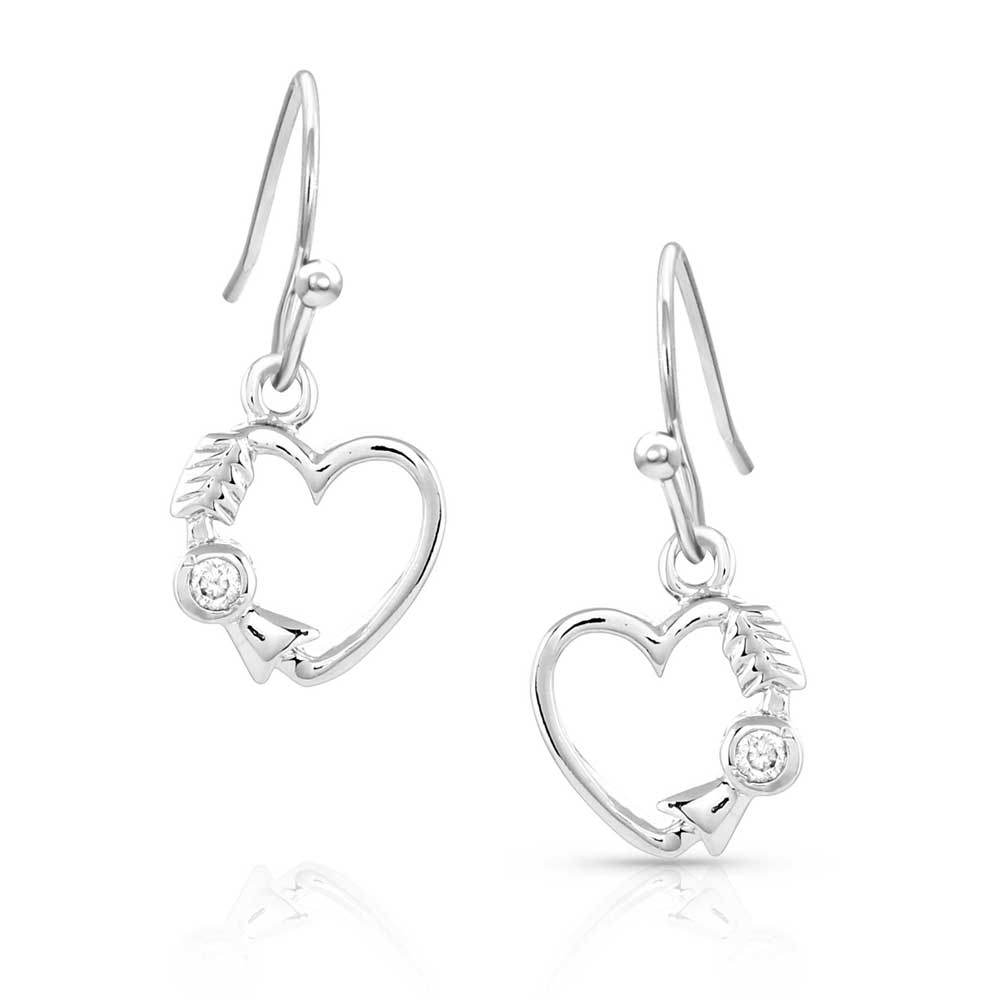 'Heart in the Arrow' Earrings by Montana Silversmiths®