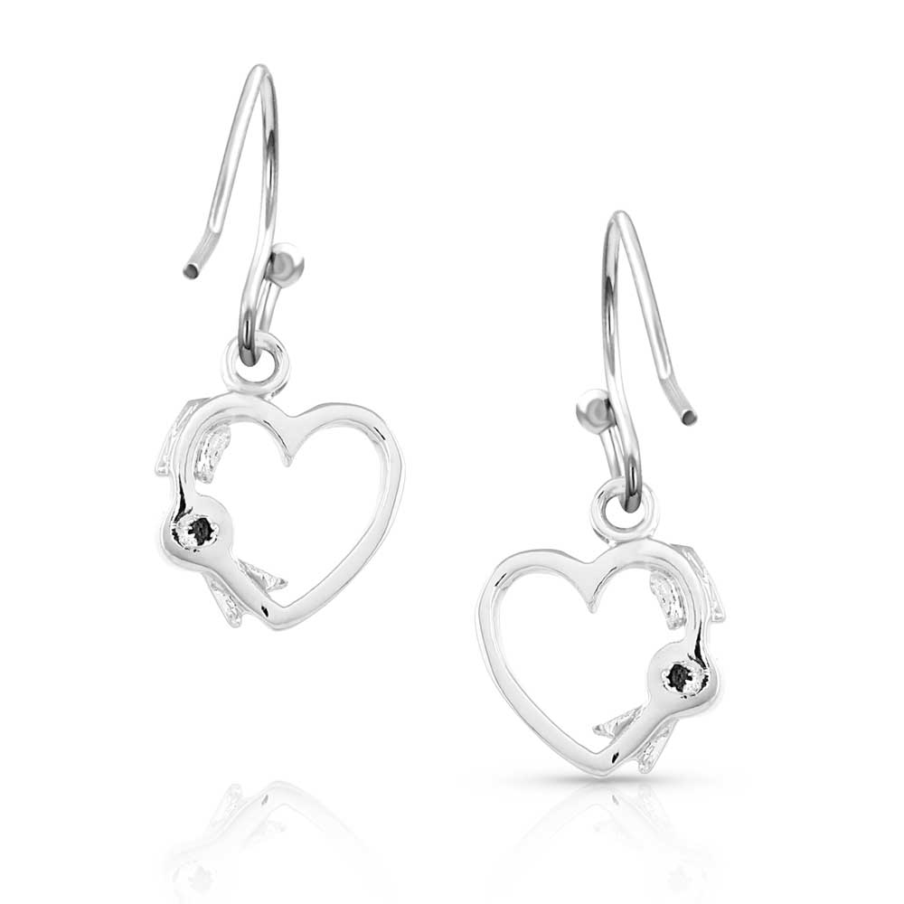 'Heart in the Arrow' Earrings by Montana Silversmiths®