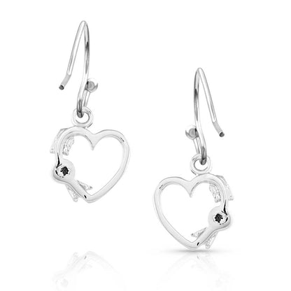 'Heart in the Arrow' Earrings by Montana Silversmiths®
