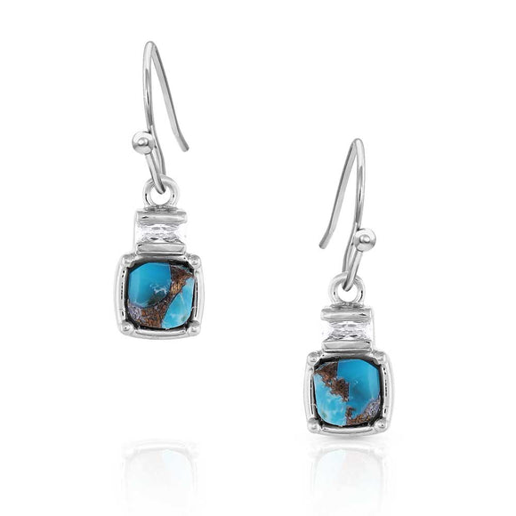 'Gold Rush' Turquoise Earrings by Montana Silversmiths®