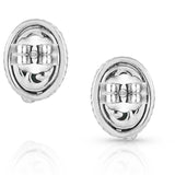 'World's Feather' Turquoise Earrings by Montana Silversmiths®