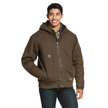 Rebar™ Wren Washed DuraCanvas™ Insulated Men's Jacket by Ariat®