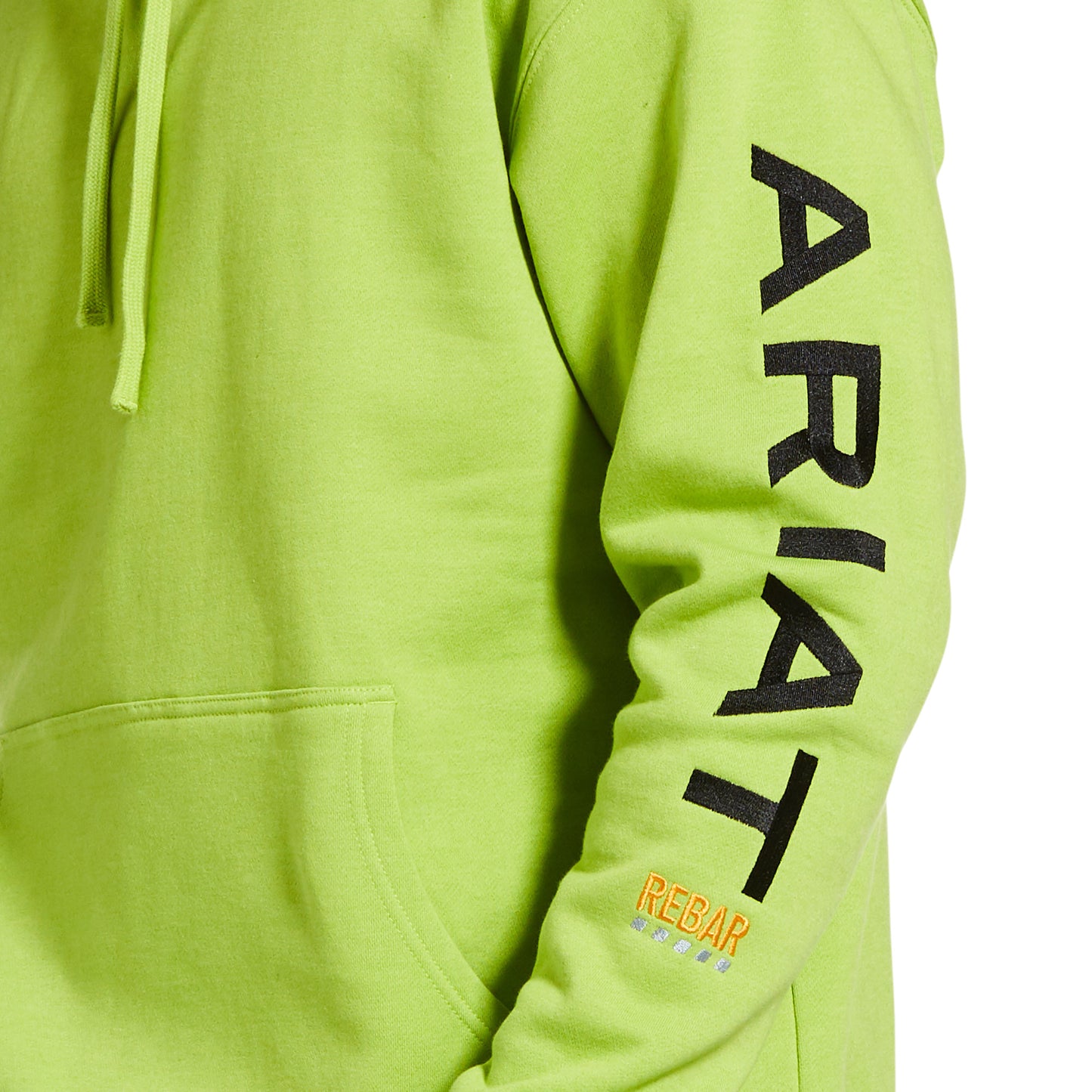Neon Green Rebar™ Graphic Men's Hoodie by Ariat®