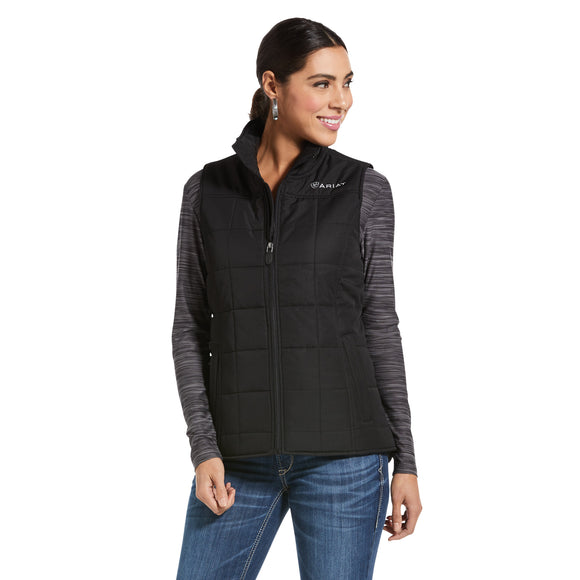 REAL™ Black Crius Insulated Women's Vest by Ariat®