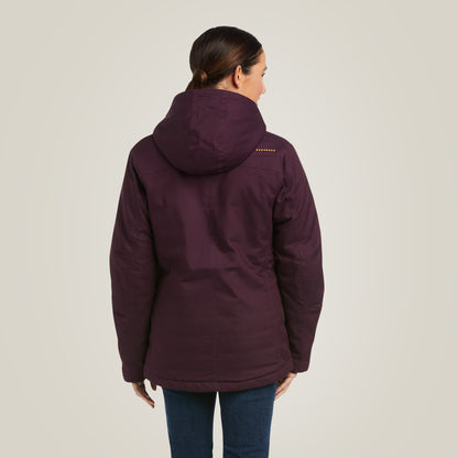 Rebar™ Plum Perfect DuraCanvas™ Insulated Women's Jacket by Ariat®