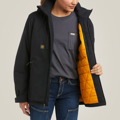 Rebar™ Black Storm Fighter 2.0 Insulated Women's Jacket by Ariat®