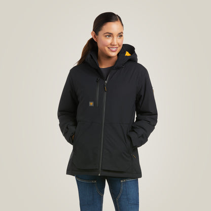 Rebar™ Black Storm Fighter 2.0 Insulated Women's Jacket by Ariat®