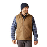 Rebar™ Khaki Duracanvas Men's Vest by Ariat®