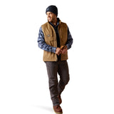 Rebar™ Khaki Duracanvas Men's Vest by Ariat®