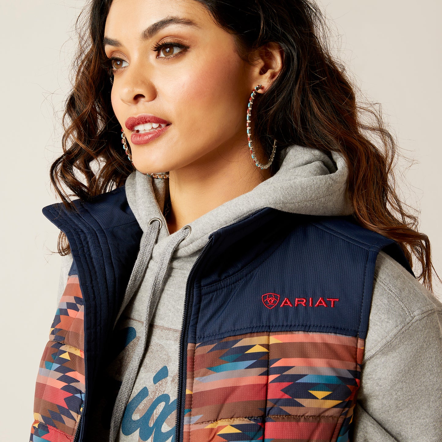 REAL™ Mirage Print Crius Insulated Women's Vest by Ariat®